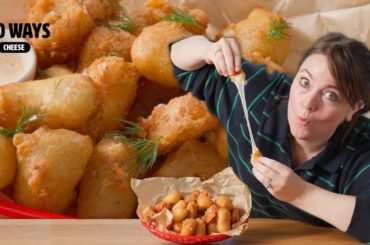 How to Make Crispy Fried Cheese Curds | CHEESE 100 WAYS