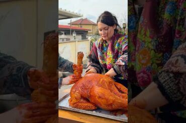Whole Turkey in a New-Style Tandoor! #royallqt #cooking #food