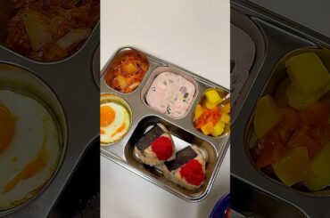 Pack My Bento With Me #asmr #cooking #food #lunchbox #bento #bentobox #recipe #easyrecipe #shorts