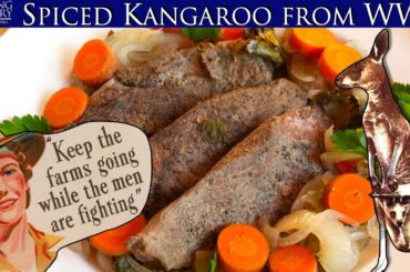 Cooking Kangaroo on the World War 2 Australian Home Front