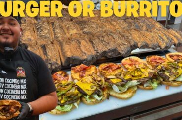POV Street-Style Burgers & Burritos | Alex the cook