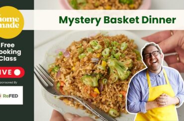 Mystery Basket Dinner: Fried Rice - Live Cooking Class with Chef Joel