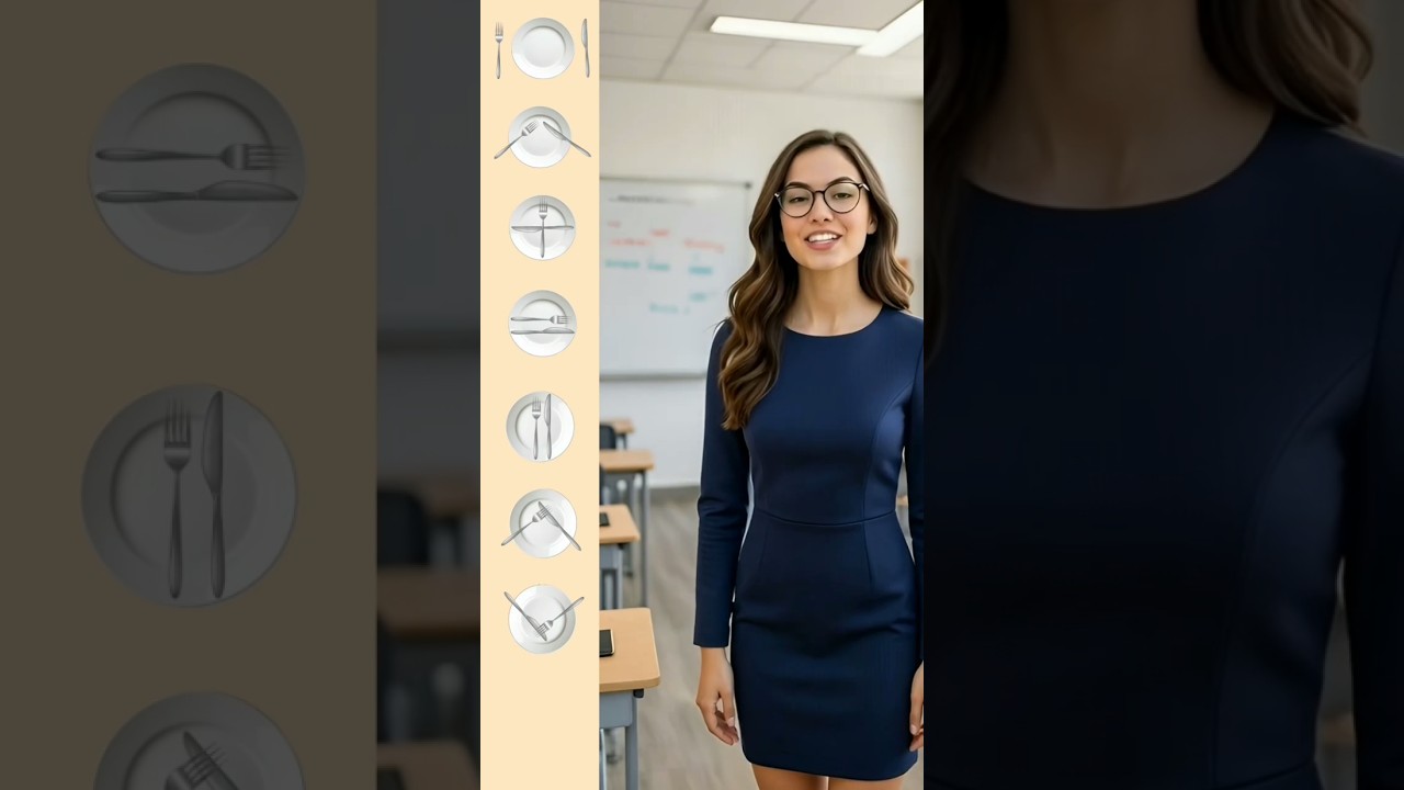 Stop Eating? Finished? Use This Signal 🍴 Stop Eating? Finished? Use This Signal 🍴