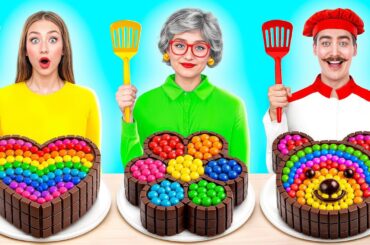 Me vs Grandma Cooking Challenge | Tasty Food Tricks by Multi DO Challenge