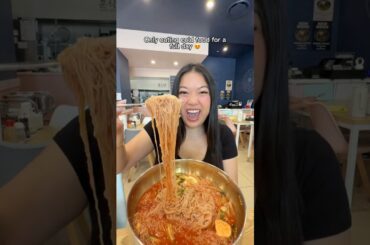 Only eating COLD food for a full day! 🍜🧊🌞#garnieraunz #skincare #food #ad