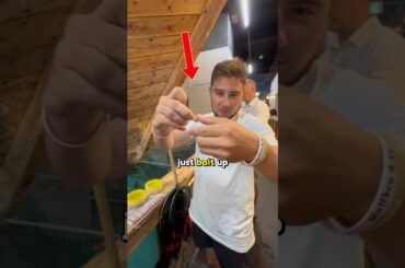 Ate at a restaurant where you CATCH your dinner! #fishing