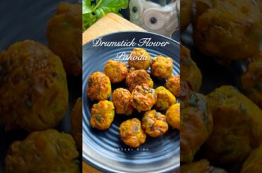 Drumsticks flowers pakora #recipe  #cooking #food  #foodvlog #shorts