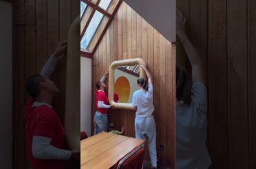 After 6 long months of not having a dining table - we got it back and the dining room is finally put