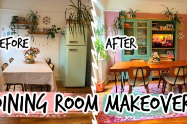 From Plain to Cottagecore ✨ Dining Room Makeover (Before & After)