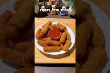 Crispy soya sticks #shorts #recipe #soya #potato #trending #viral #shortsfeed #cooking #snacks #food