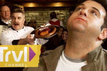 Craziest Challenges in the US North! | Man v. Food | Travel Channel