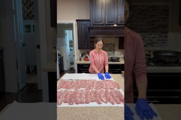 LA Galbi🍀❤️ #cooking #food #lagalbi #kalbi #koreanbbq