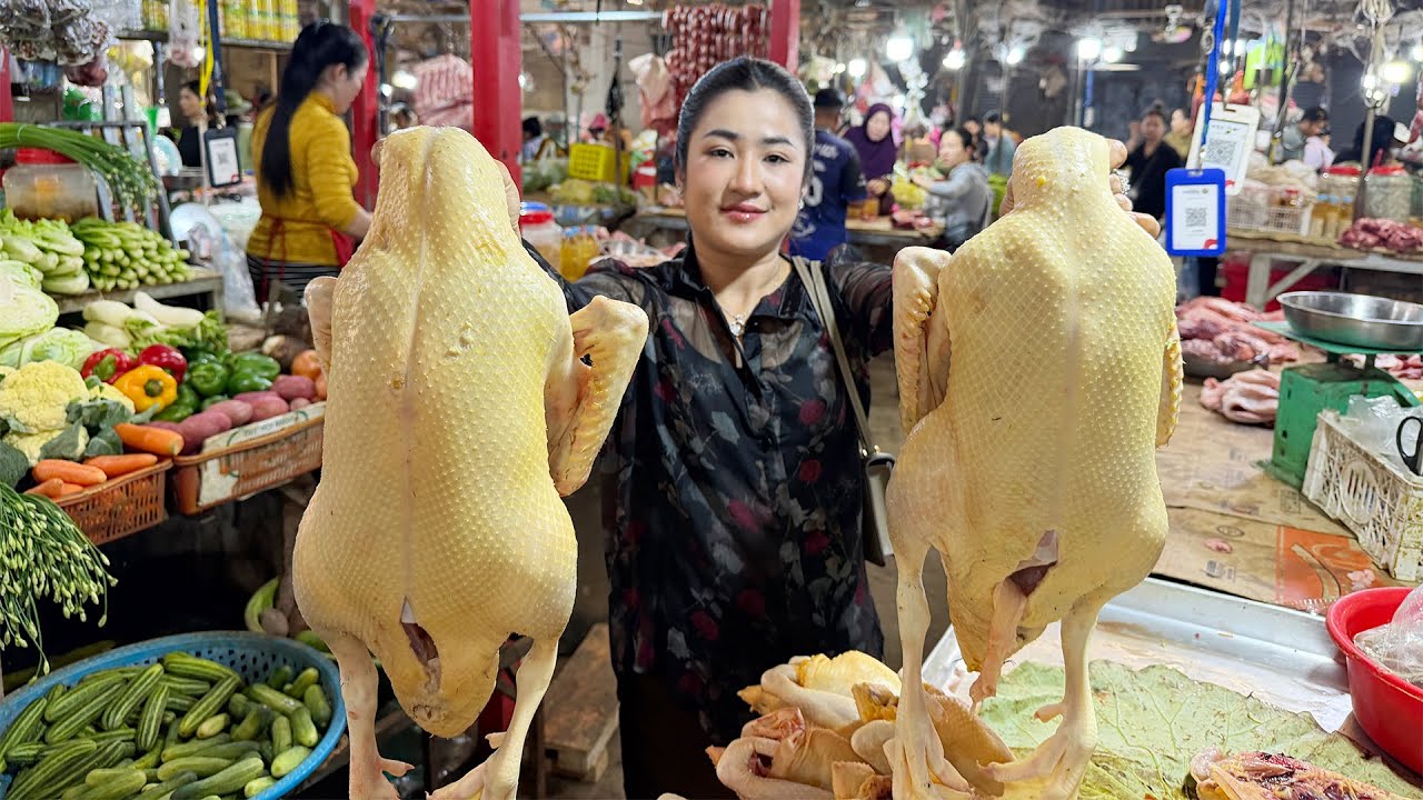 Market show: Buy duck and chicken for cooking | Yummy duck recipe Market show: Buy duck and chicken for cooking | Yummy duck recipe