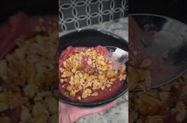 Smoothie bowl!!! #recipe #foodasmr #food #cooking