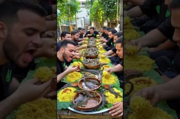 Sharing a Traditional Meal Together as a Community