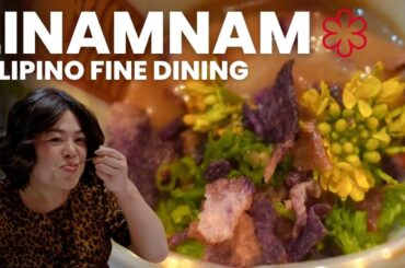 Linamnam Manila | Filipino Fine Dining One Michelin Star