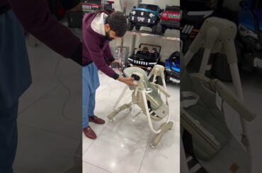 2-in-1 Electric Swing Dining Chair | Feeding & Soothing Made Easy