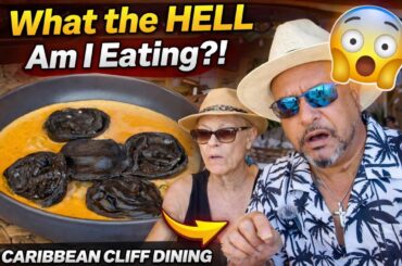 What the Hell Am I Eating?! 🤯 Fine Dining on a Caribbean Beach in Roatán