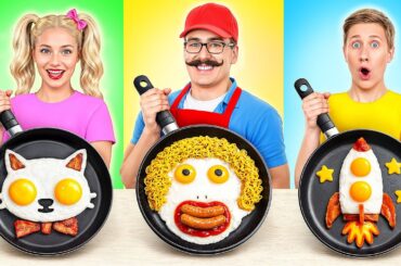 Me vs Dad Cooking Challenge for Mom | Funny Food Recipes by Multi DO Challenge