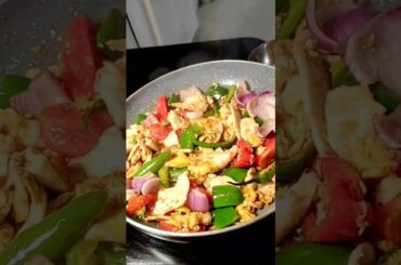 instant stair fry egg 😋🍳#cooking #food #youtubeshorts