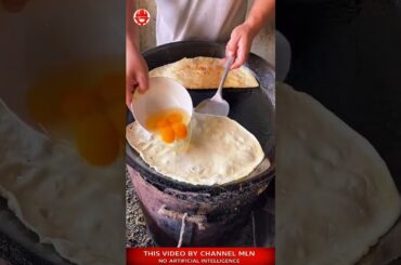 TASTY BREAKFASTstreet style 🍳🔥#shorts #crafts #skills #cooking