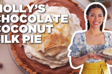 Molly Yeh's Chocolate Coconut Silk Pie | Girl Meets Farm | Food Network