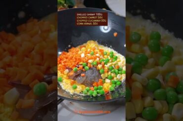 EASY CHINESE EGG FRIED RICE RECIPE #recipe #cooking #chinesefood #friedrice #comfortfood