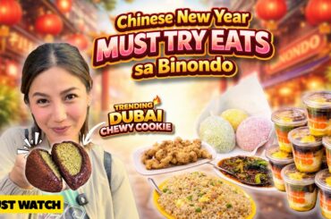 2026 NEW Trending DUBAI Chewy Cookie + Handmade GIANT Street Food MOCHI sa BINONDO, Manila