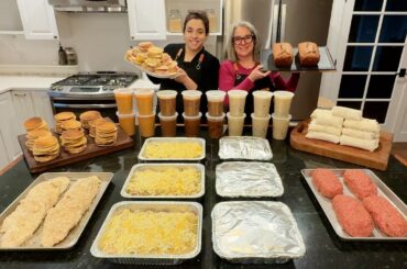 High Protein Breakfast, Lunch, Dinner, and Snack Freezer Meals! Cook Once and Eat For Two Months!