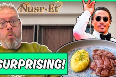 £39 Set Lunch But Has SALT BAE Lost His Sparkle? No GOLD!