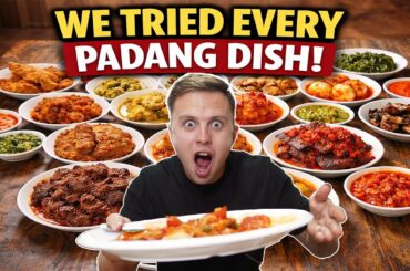 Nasi Padang - Incredible Indonesian Food in West Sumatra!