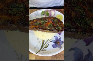Garlic Baingan Fry Recipe #shorts #cooking