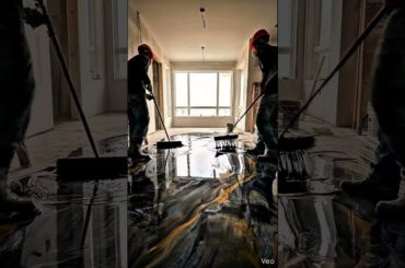 Dining Area Setup Transformation| Dining Room Makeover |Before After#epoxyfloor#floortransformation