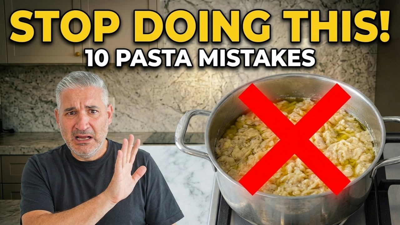 Italian Chef Reveals the 10 Biggest Pasta Cooking Mistakes Italian Chef Reveals the 10 Biggest Pasta Cooking Mistakes