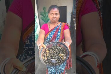 Small Snail Cooking Recipe #shorts