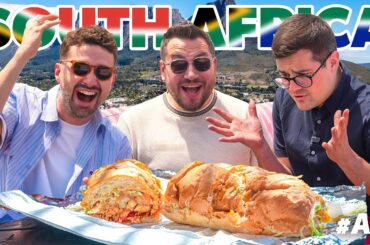 British Cooks Try SOUTH AFRICA’S Most Iconic Foods (Including The Gatsby!)