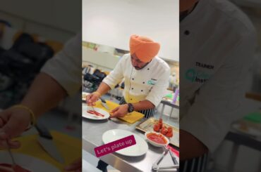 Let’s plate up #chefsomjeet #turbanchef #food