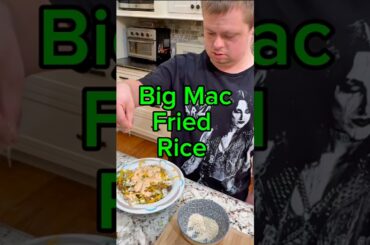 You HAVE to try Big Mac Fried Rice! 🍛 #shorts #cooking