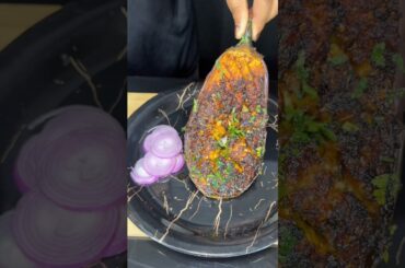 Baingan Tawa Fry ASMR Cooking #shorts #asmr #food #cooking #recipe #viral #trending #asmreating