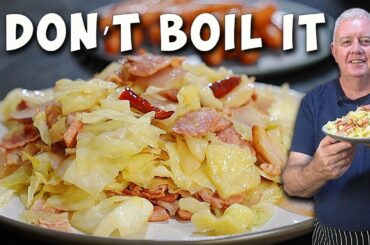 How to Cook CABBAGE & BACON FRY Simple One Pan meal!