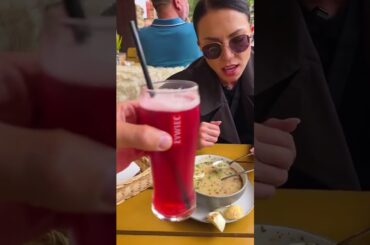 Trying traditional Polish food in Zakopane Poland 🇵🇱 😋 #zakopane #polska #polishfood #Poland #fyp