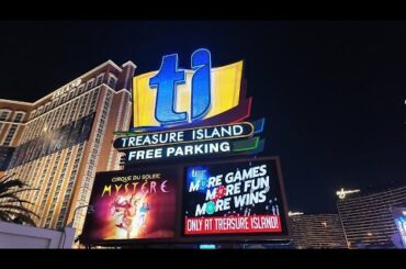 Treasure Island Las Vegas Packed for Super Bowl