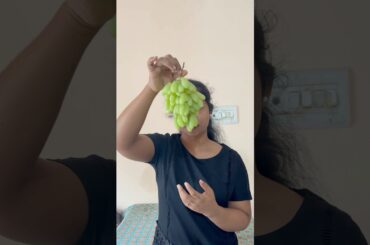 Grapes masala with salt and  Chile 👩‍🍳cooking # shortsfeed # trending