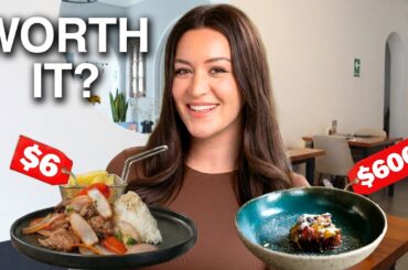 $6 Street Food vs $600 Fine Dining | Lima Food Tour