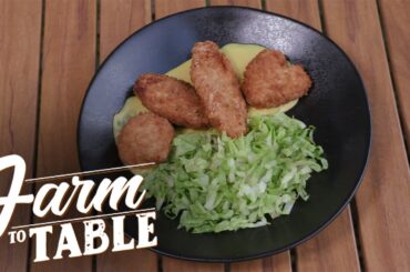 Haley Dizon learns to make homemade Chicken Nuggets with Chef JR Royol | Farm to Table