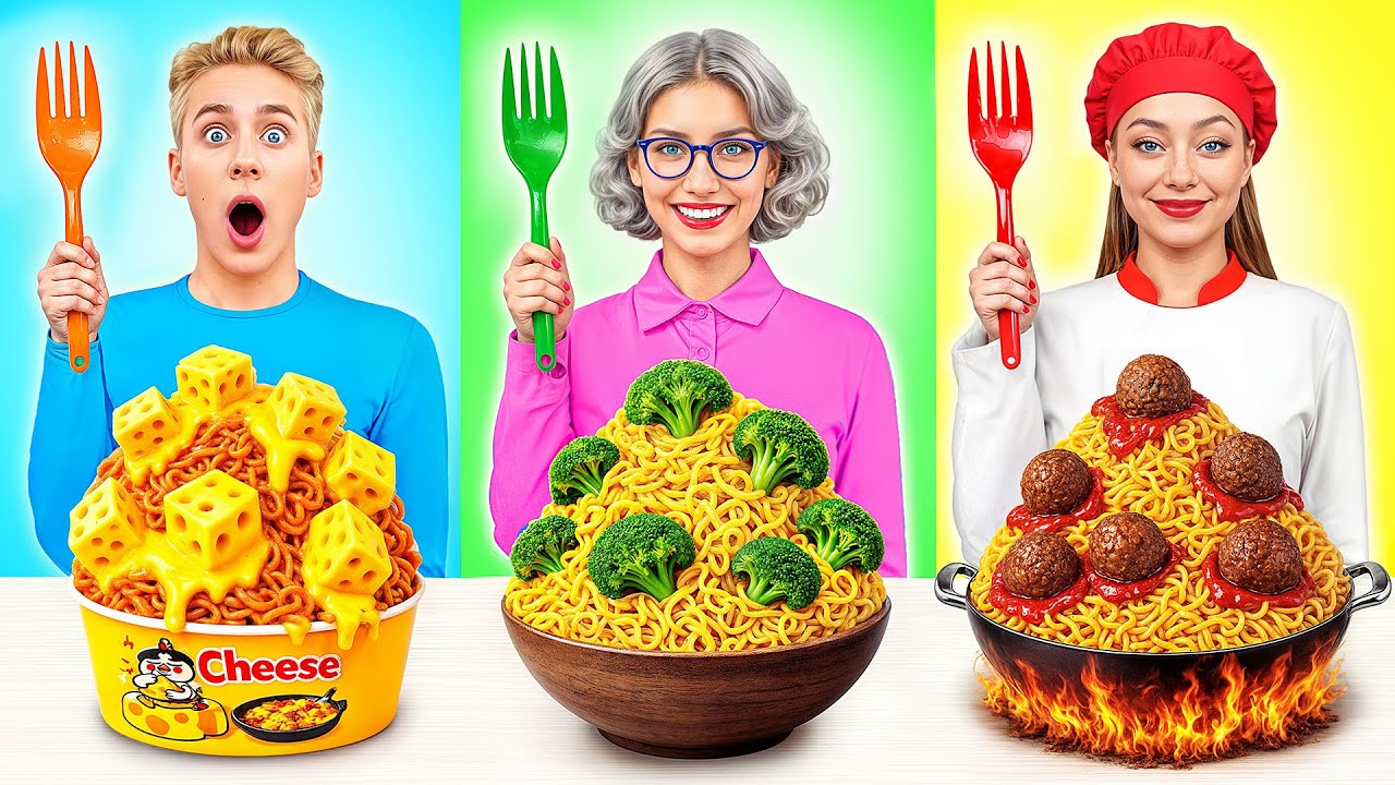 Me vs Grandma Cooking Challenge | Amazing Cooking Ideas by Multi DO Challenge Me vs Grandma Cooking Challenge | Amazing Cooking Ideas by Multi DO Challenge