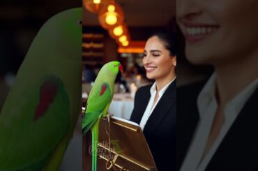 🍽️🦜 A Parrot Reviews Fine Dining 😂