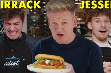 Gordon Ramsay Invited Airrack & Jesser to his Kitchen... It Was A Disaster