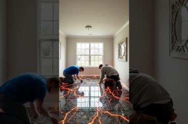 This Dining Room Has Lava Beneath It #shorts