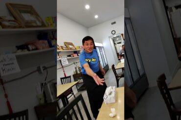 I went to a korean restaurant run by an elderly couple